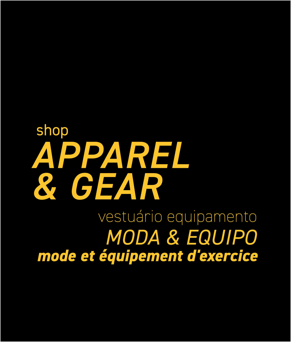 Apparel & Gear