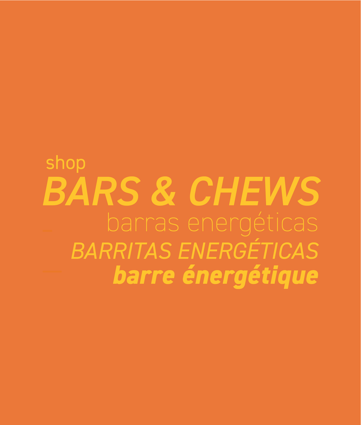Bars & Chews