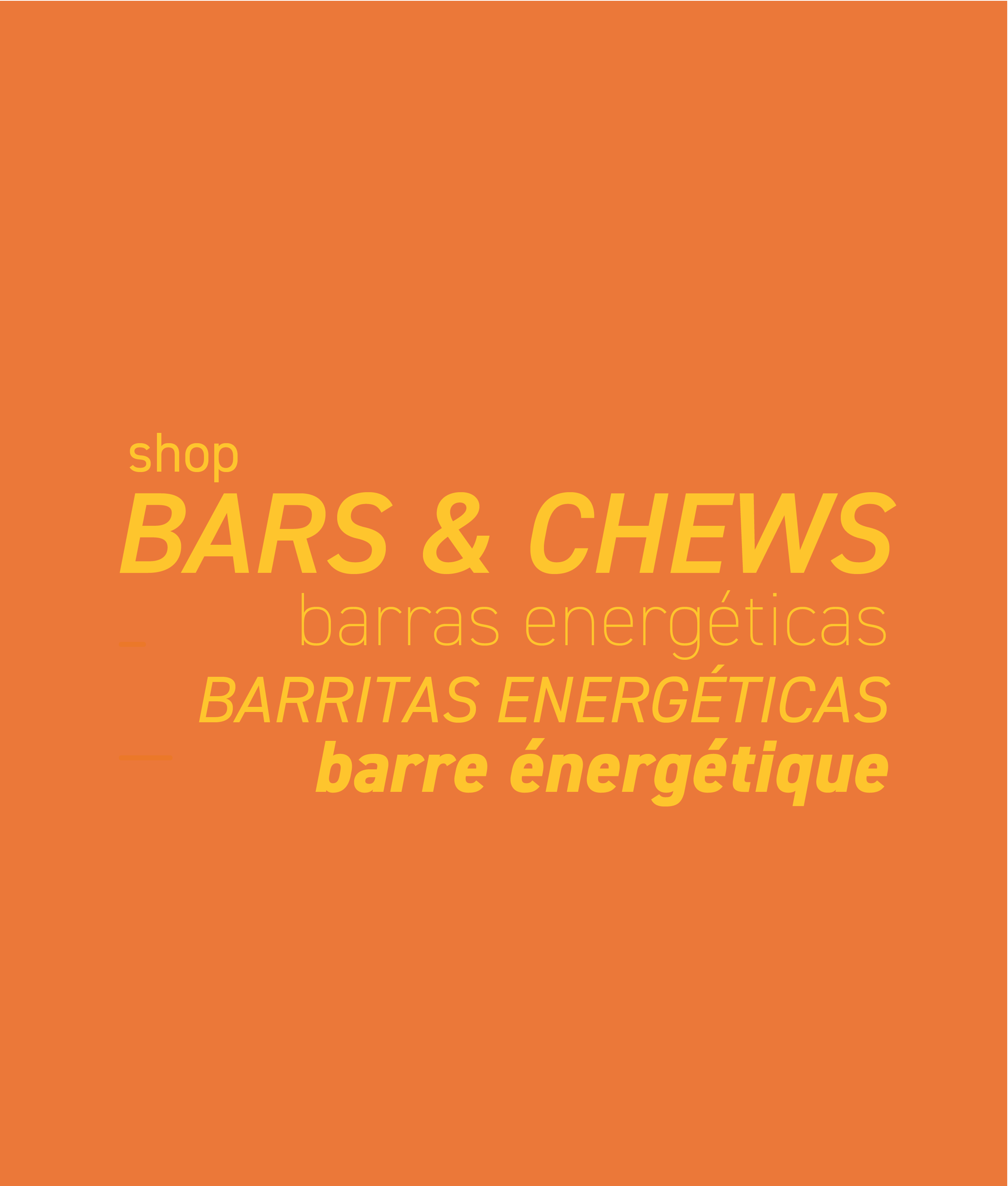 Bars & Chews