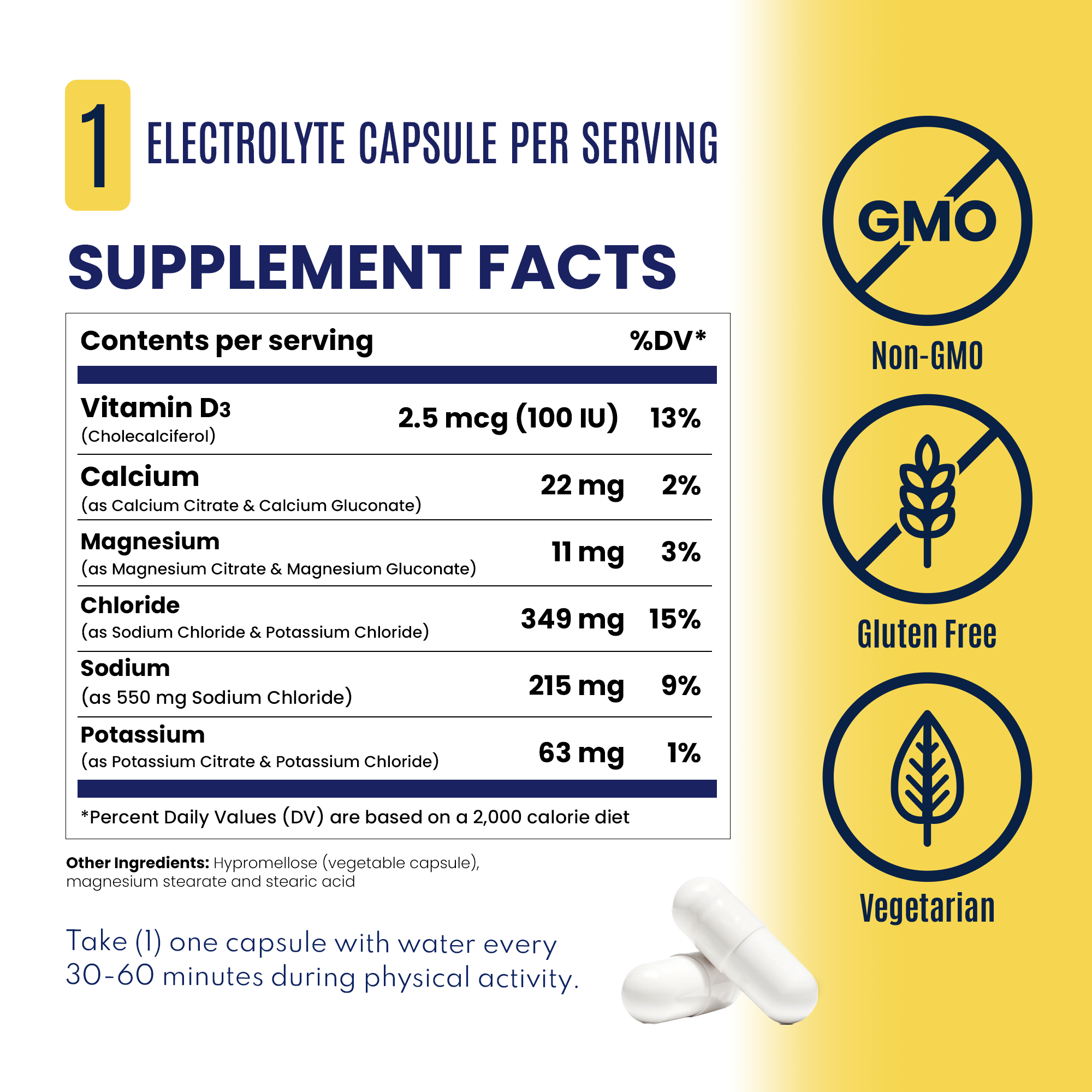 SaltStick Electrolyte Capsules