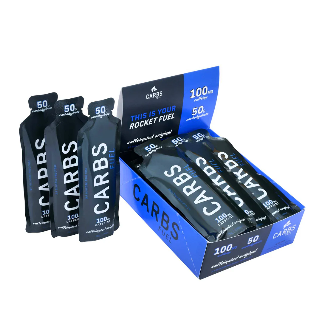 Carbs Fuel Caffeinated 50g Energy Gel
