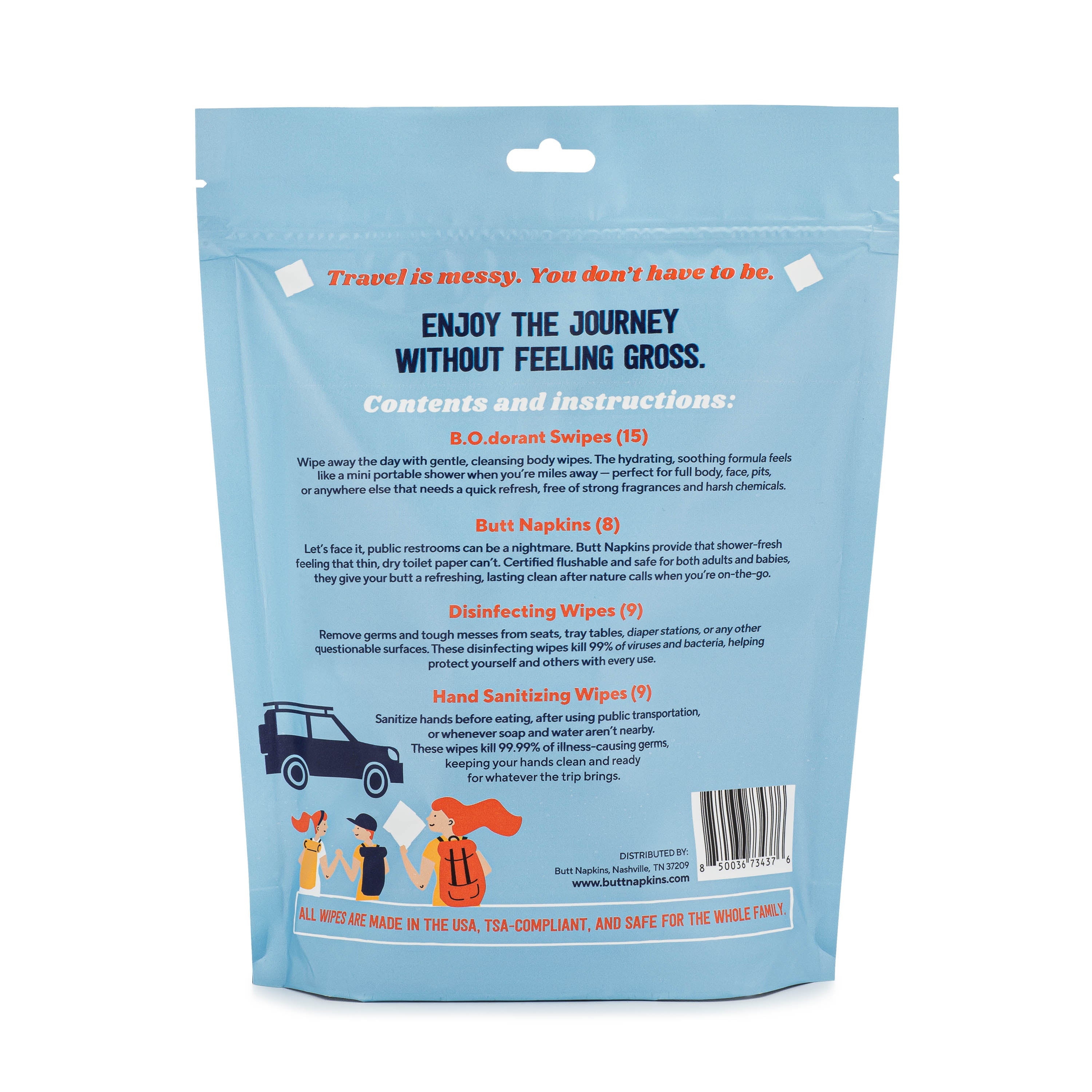 CLEANED FOR DEPARTURE KIT