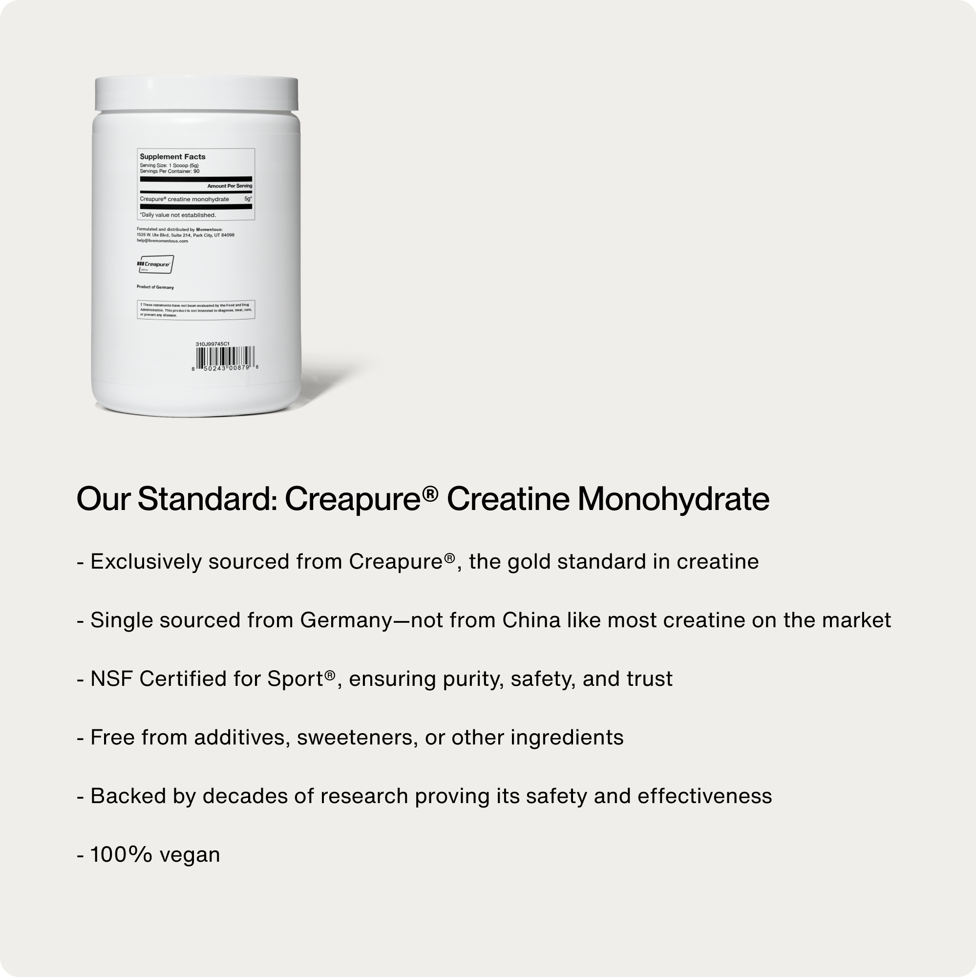 Momentous Creatine