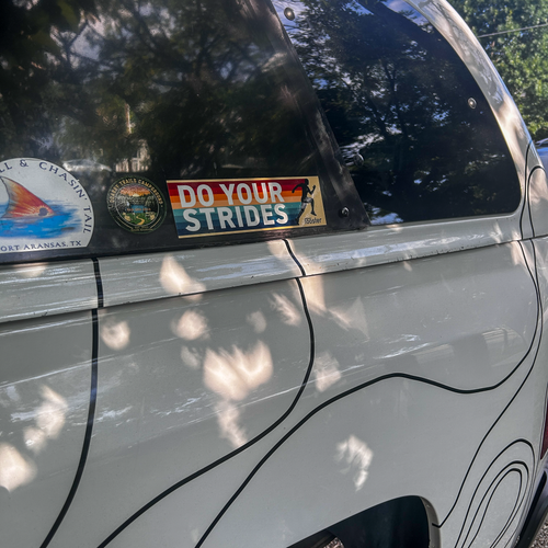 Do Your Strides - Bumper Sticker
