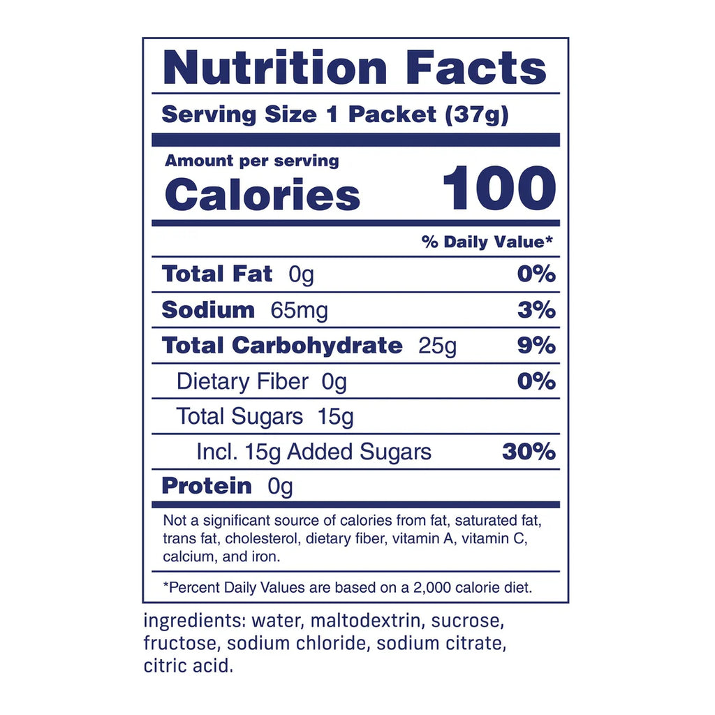 Carbs Fuel Original 25g Energy Gels (MINI)