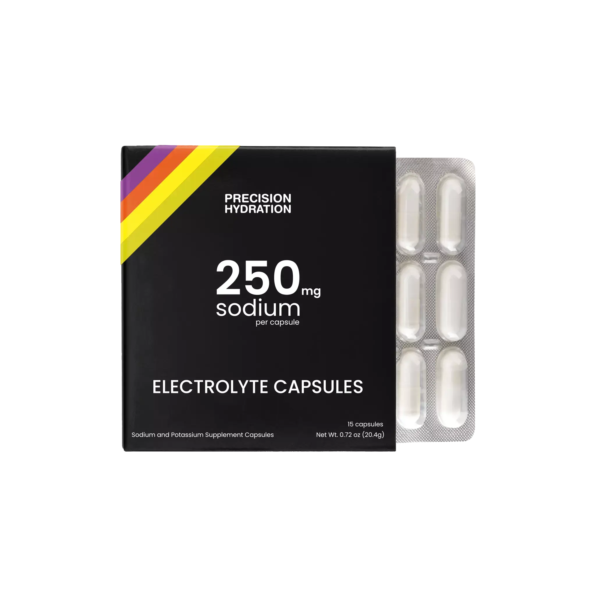 Precision Fuel - Electrolyte Capsules (250mg Sodium)
