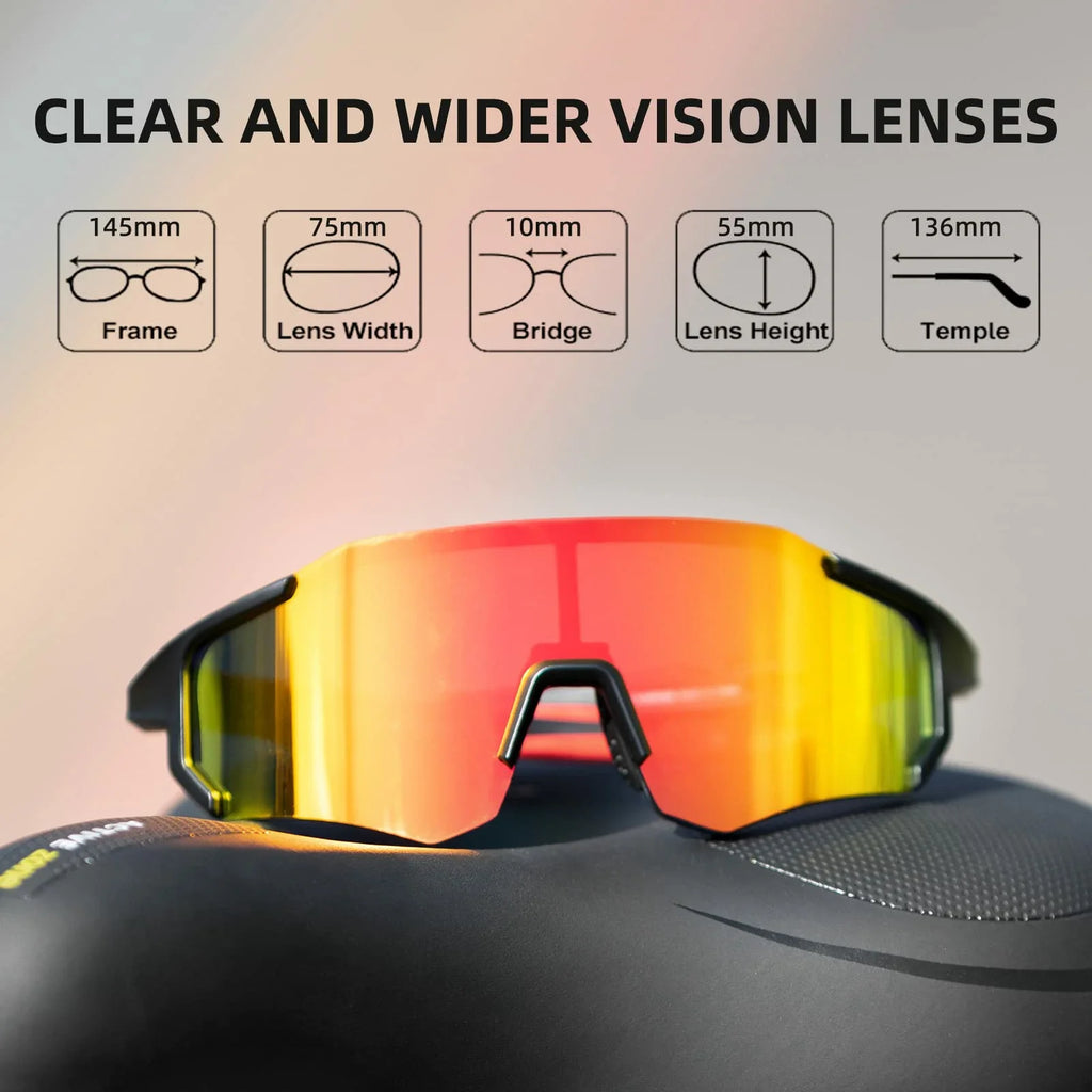 ROCKBROS Polarized Sunglasses (Men/Women UV400)