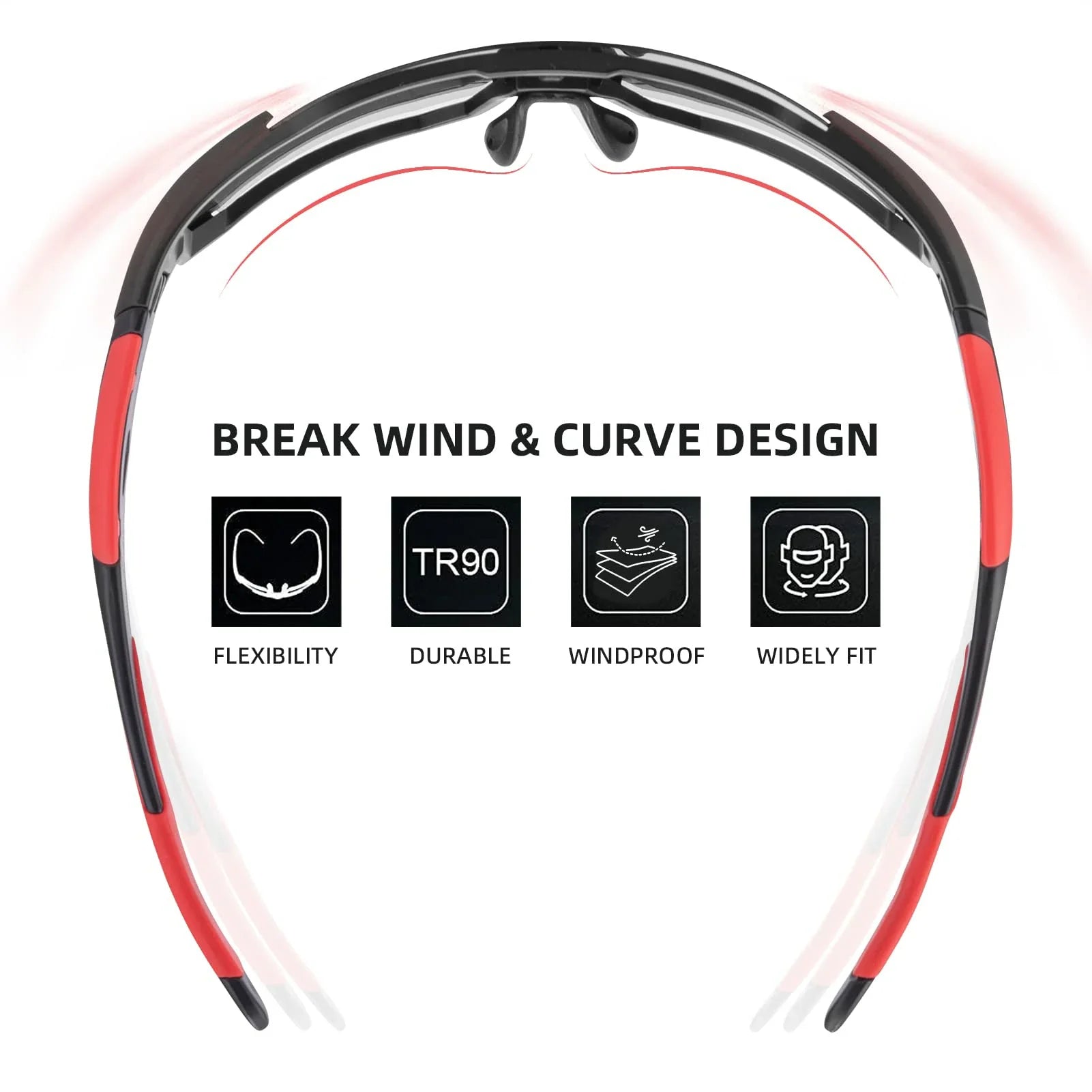 ROCKBROS Polarized Sunglasses (Men/Women UV400)