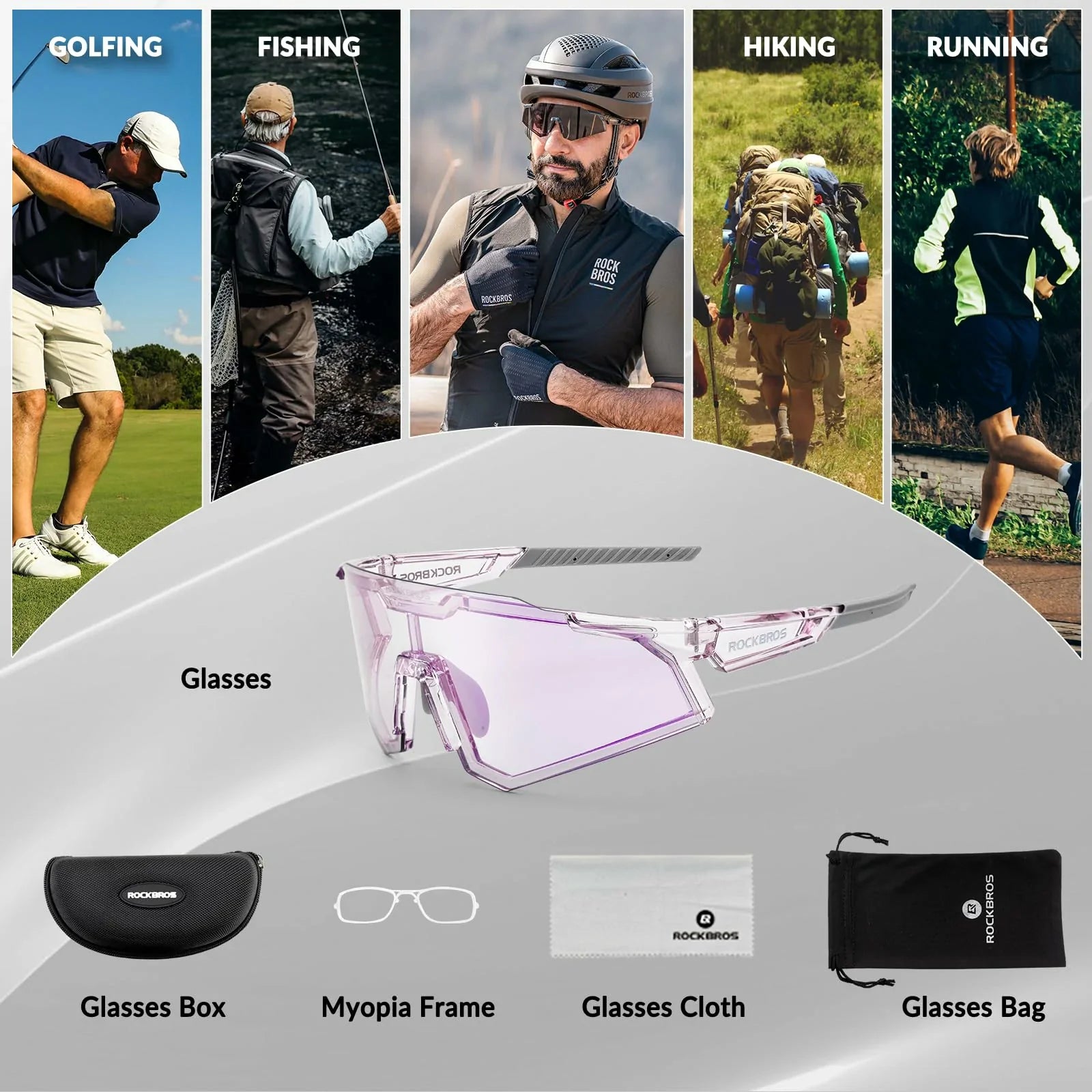 Photochromic Sunglasses UV Protection