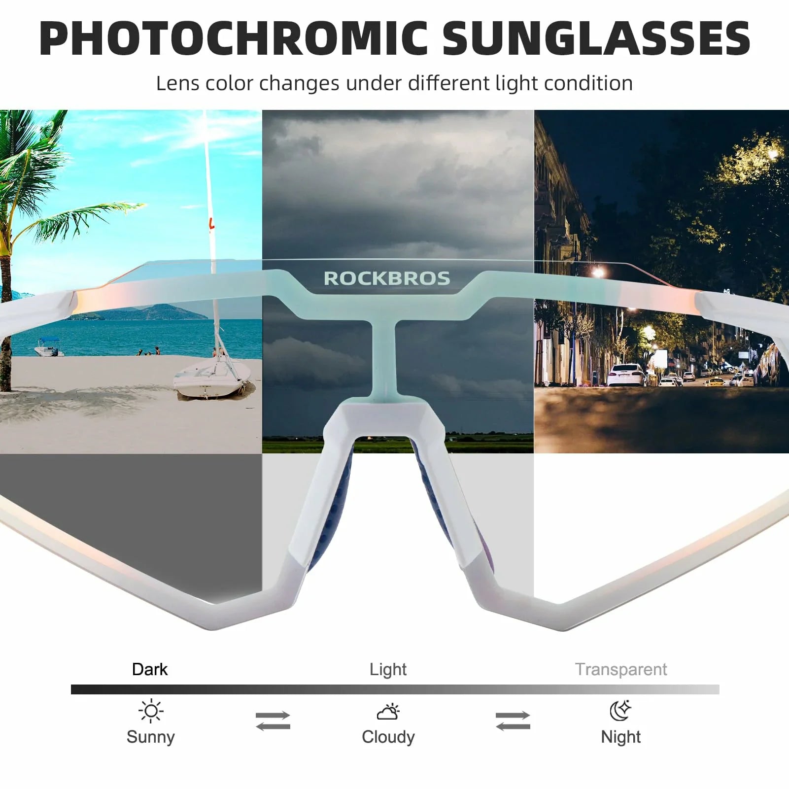 Photochromic Sunglasses UV Protection