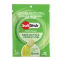 SaltStick FastChews packaging for lemon lime flavor on a white background