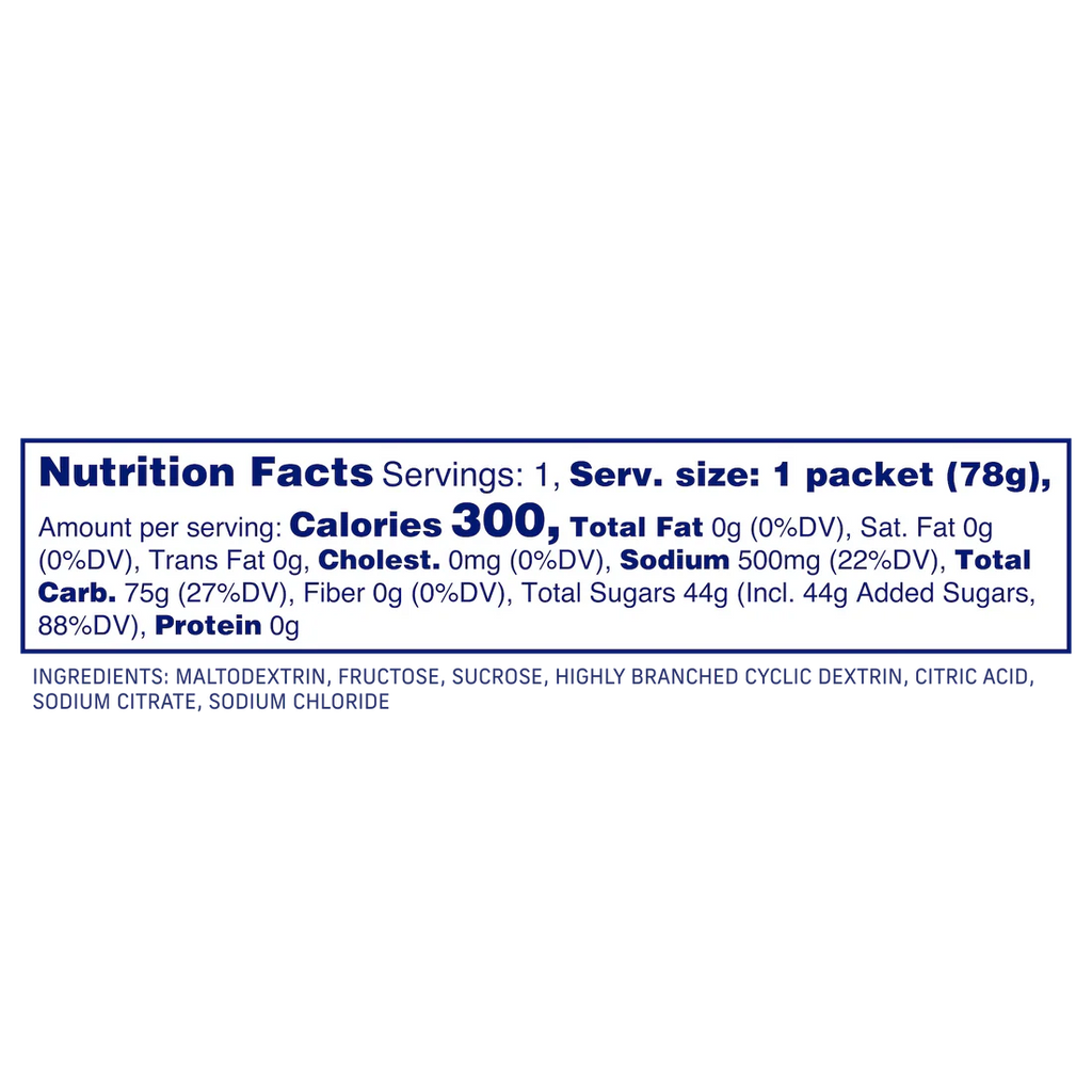 Carbs Fuel Sport Drink Mix(Single Serve Sachet)