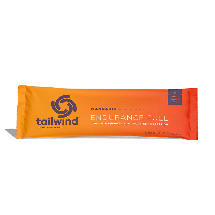 Mandarin tailwind endurance fuel package on a white background