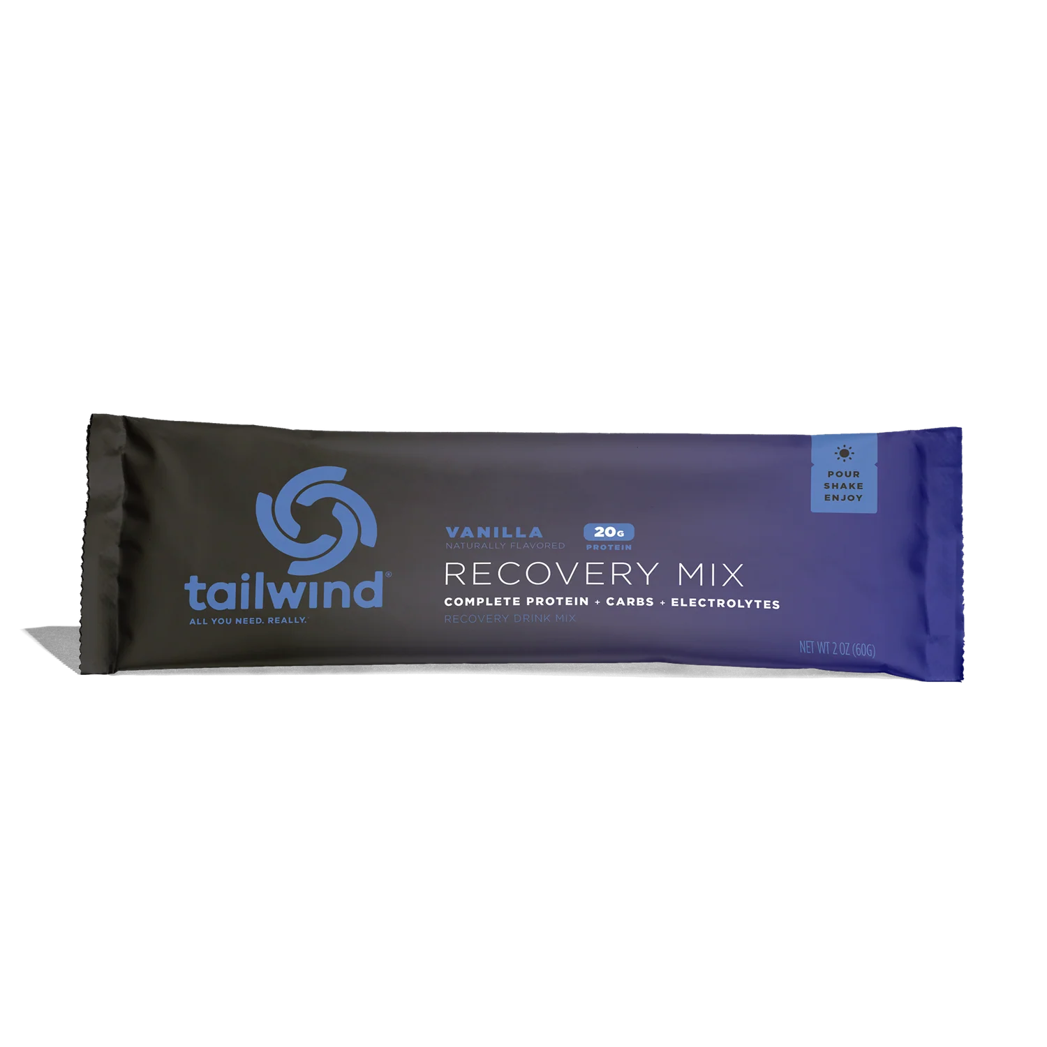 Tailwind Recovery Mix stick packaging on a white background