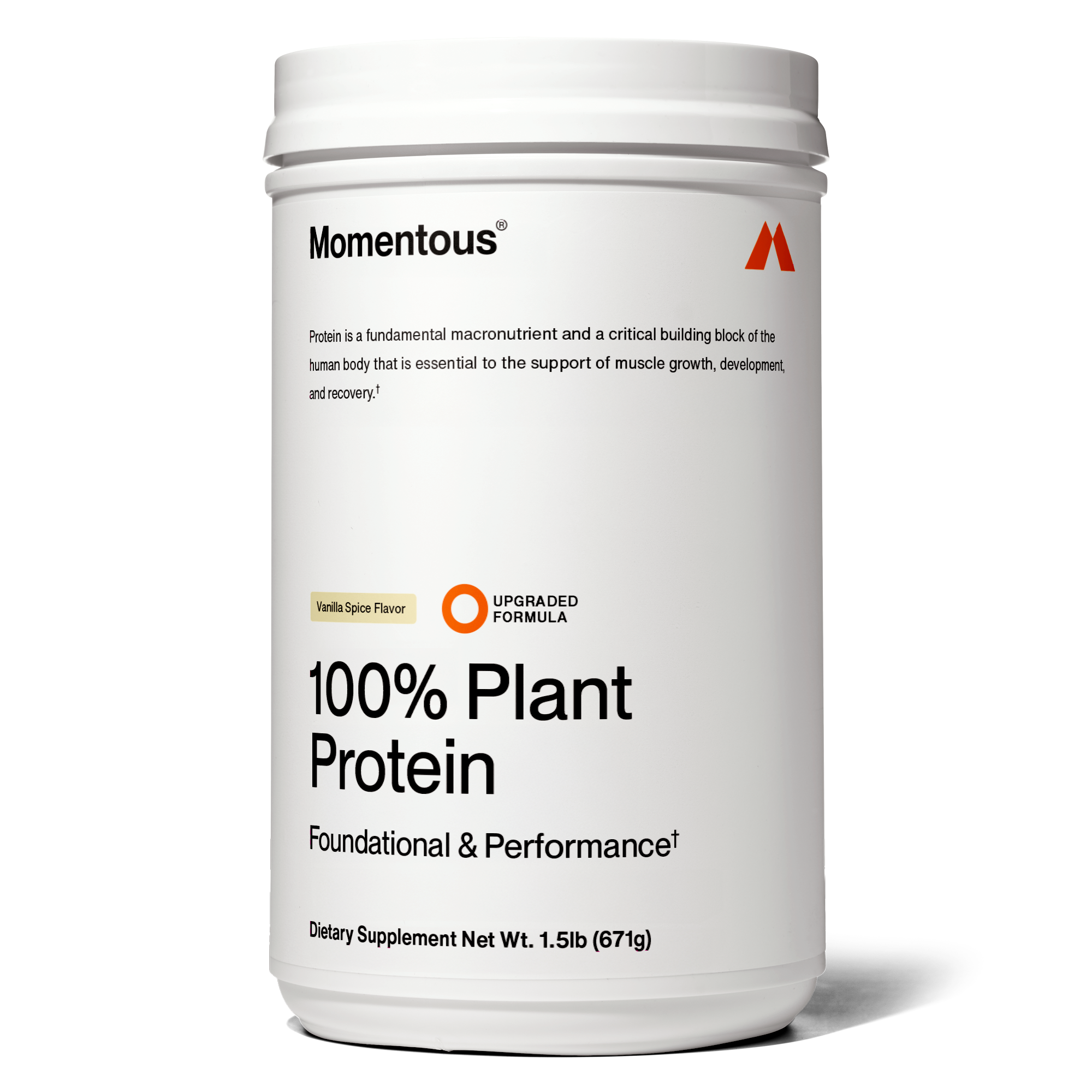 Momentous 100% Plant Protein Powder
