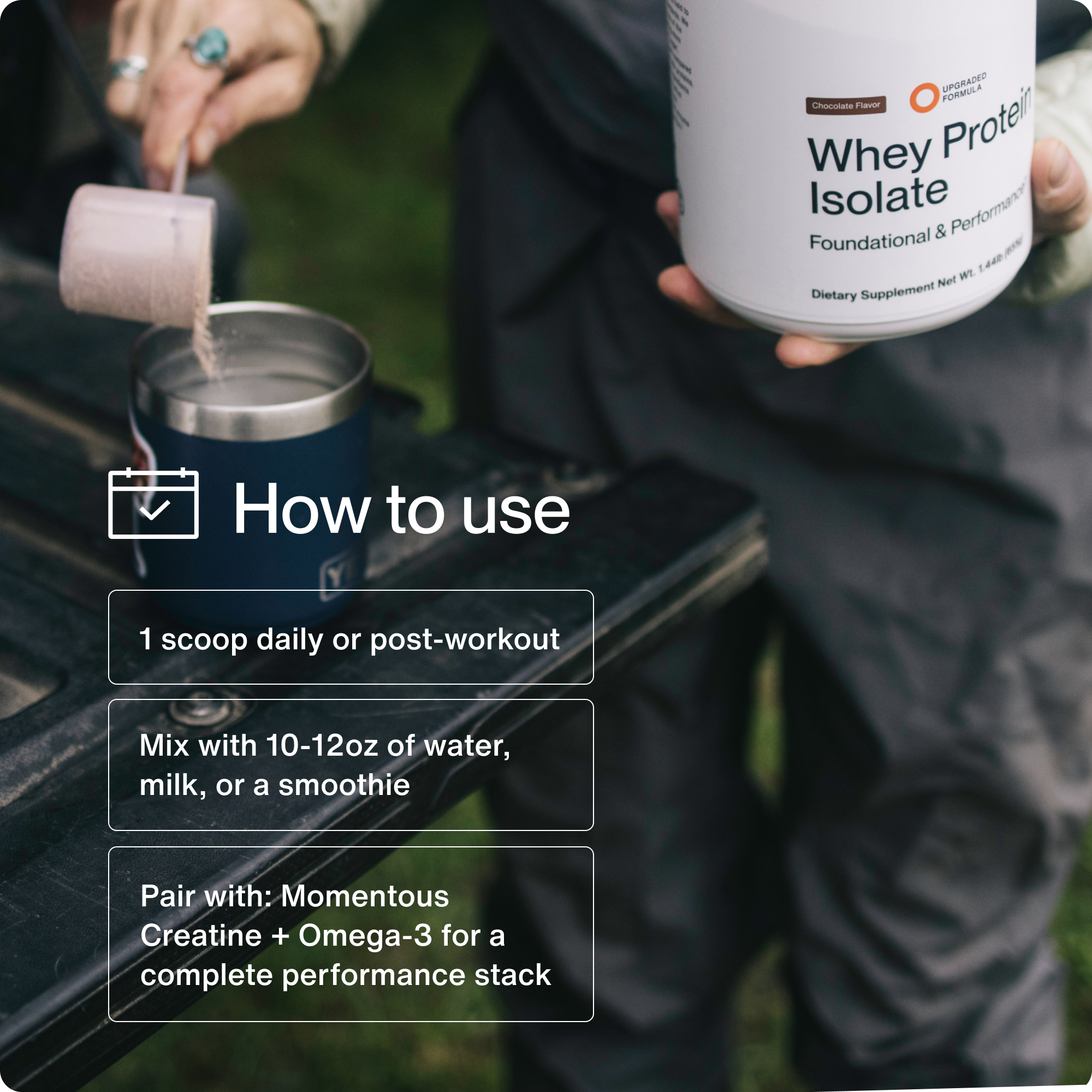 Momentous Whey Protein Isolate