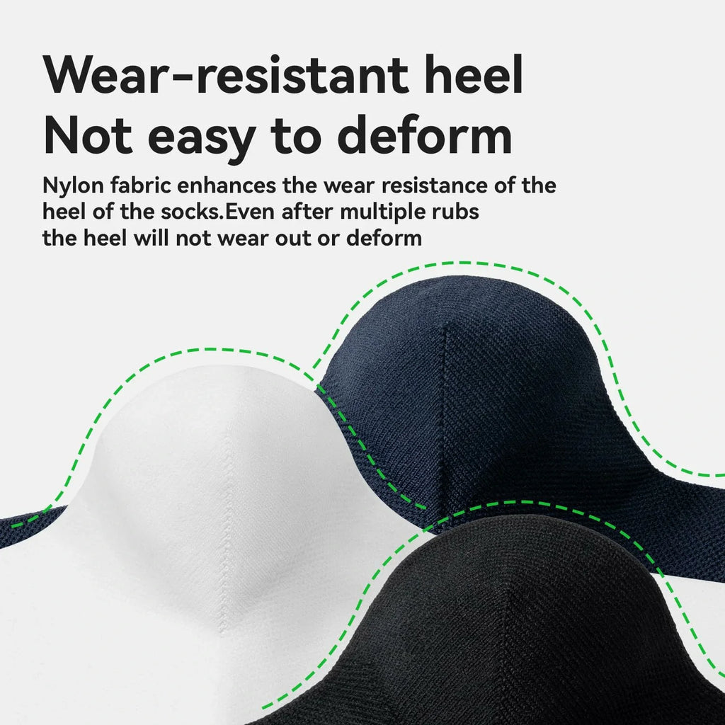 Aerodynamic Cycling Socks with Wear-resistant Hee Wicking Athletic Crew