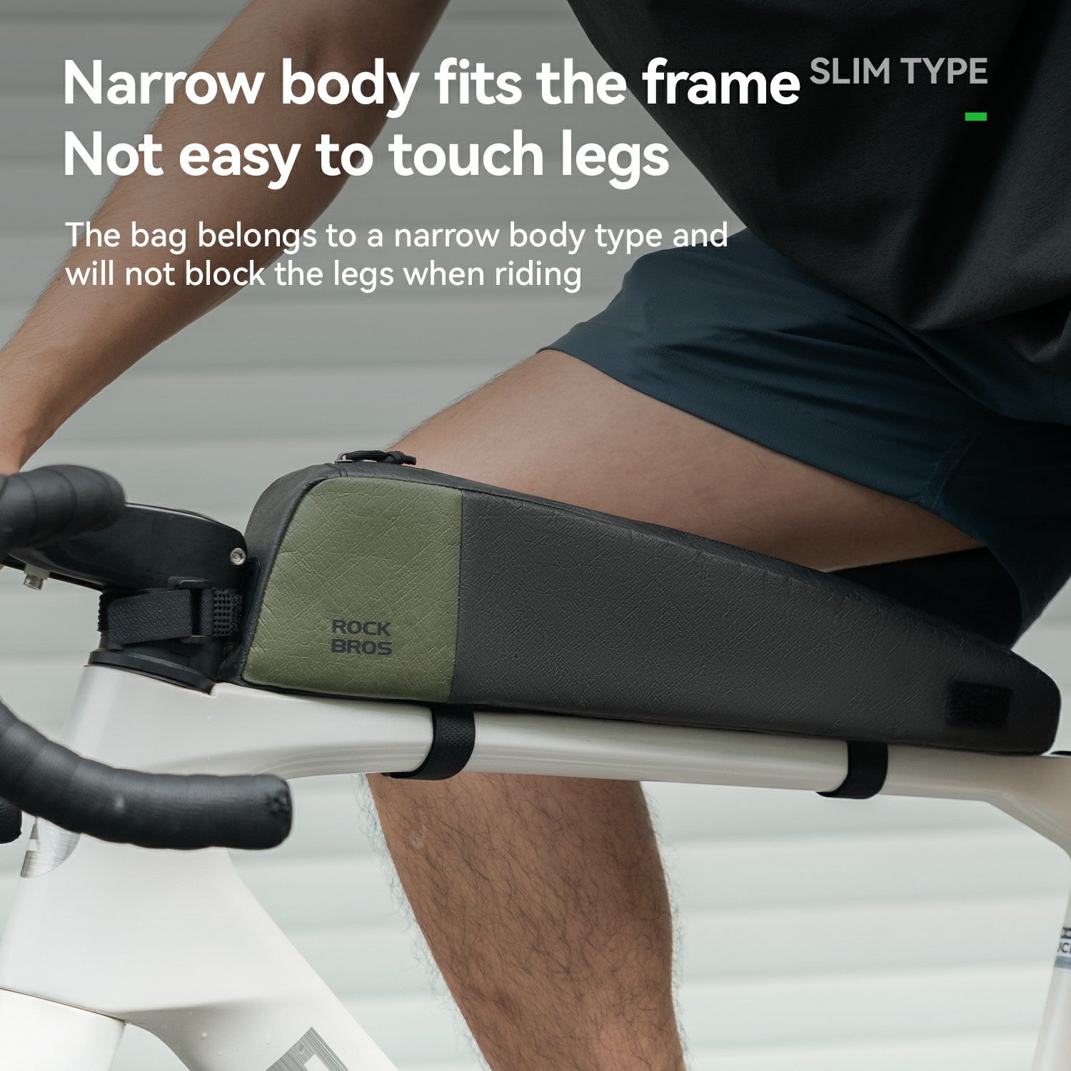 Eco-Friendly Bike Top Tube Bag 0.9L