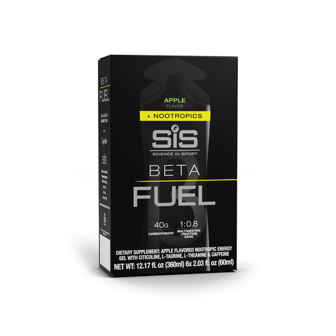 SiIS BETA gel + Nootropics. Apple Flavor. 6-pack